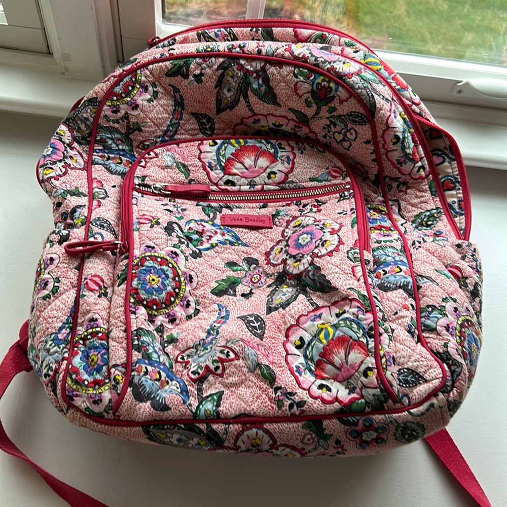 vera bradley backpack! pink
